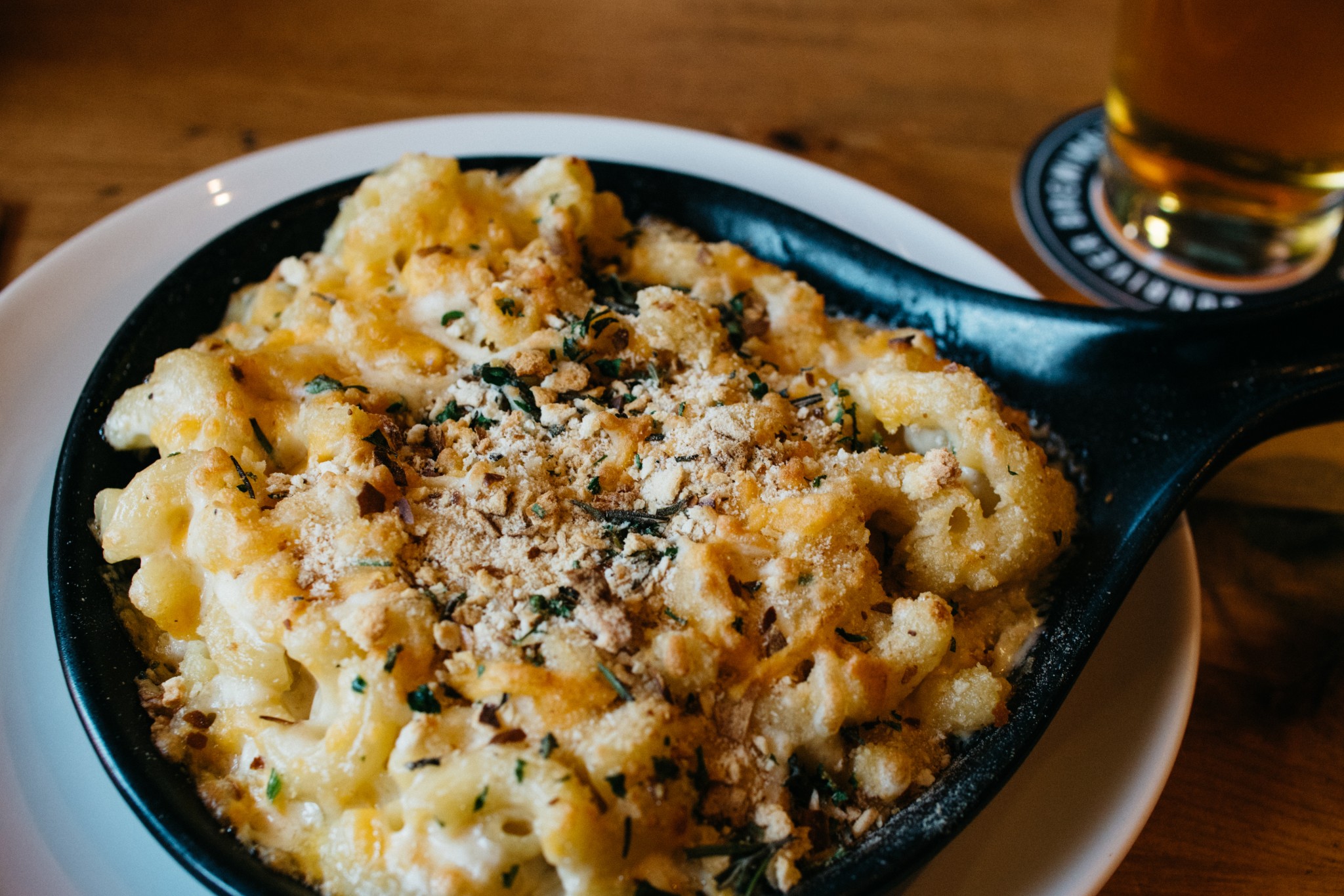 Baked Mac and Cheese at Sunriver Brewing Co.