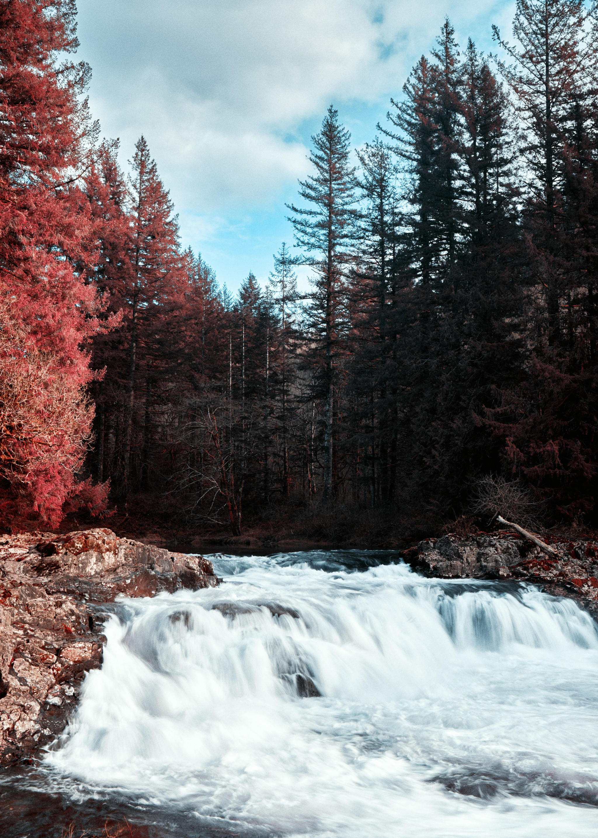 Lucia Falls in Infrared