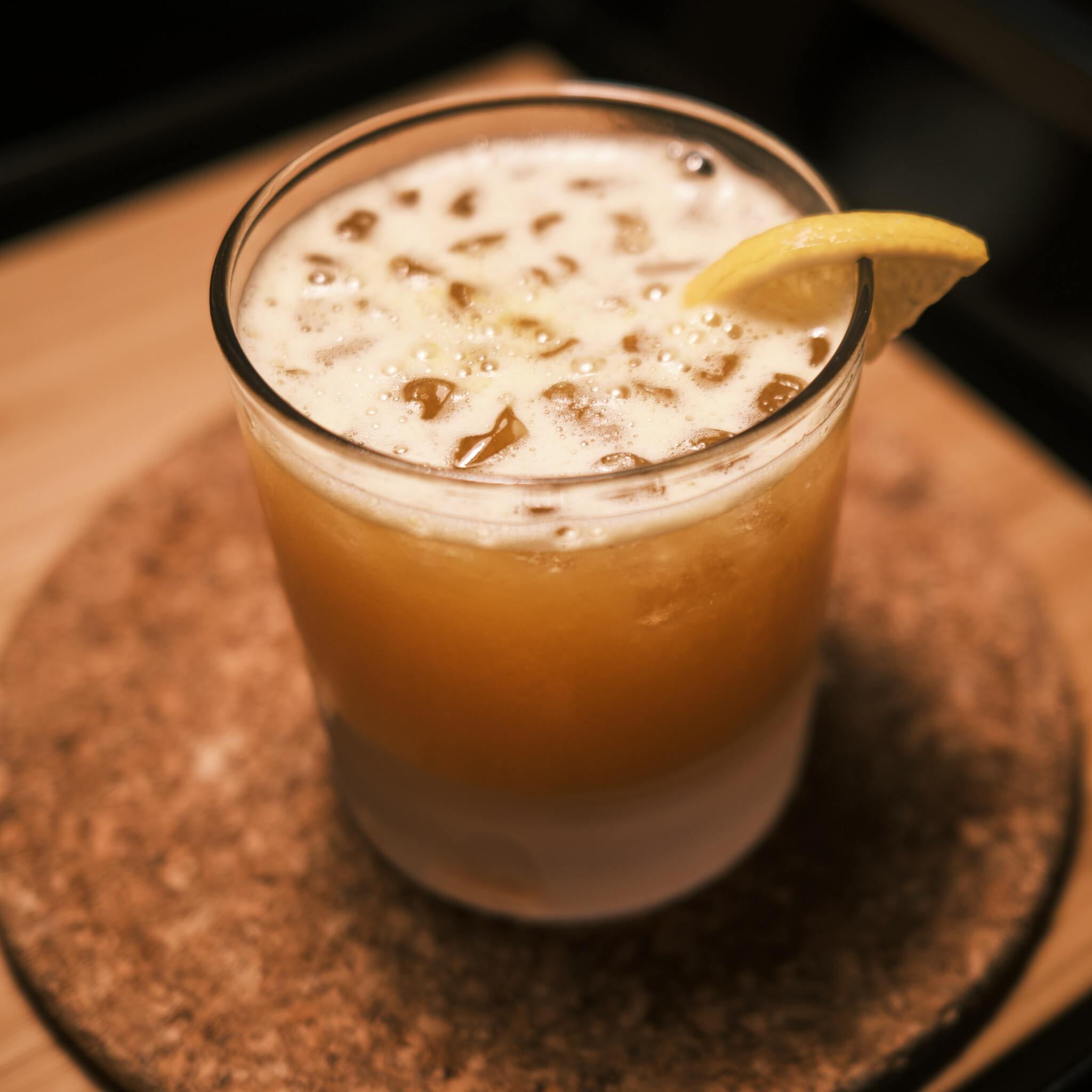 Meyer Lemon Bourbon Sour